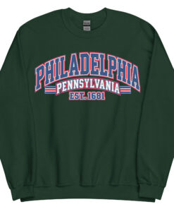 Philadelphia Pennsylvania Varsity Sweatshirts Jumpers