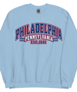 Philadelphia Pennsylvania Varsity Sweatshirts Jumpers