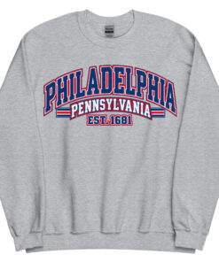 Philadelphia Pennsylvania Varsity Sweatshirts Jumpers