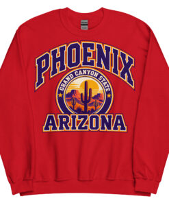 Phoenix Arizona State Varsity Sweatshirt College Jumper