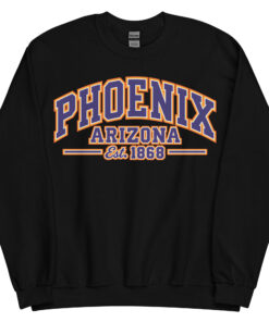 Phoenix Arizona Varsity Sweatshirts College Style