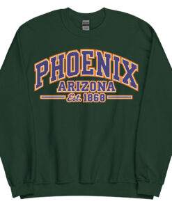 Phoenix Arizona Varsity Sweatshirts College Style