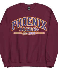 Phoenix Arizona Varsity Sweatshirts College Style