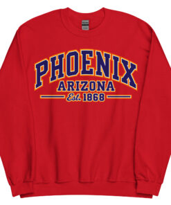 Phoenix Arizona Varsity Sweatshirts College Style