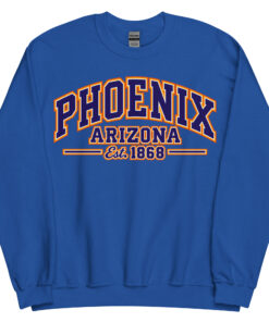 Phoenix Arizona Varsity Sweatshirts College Style