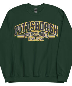 Pittsburgh Pennsylvania Varsity Sweatshirts Jumpers