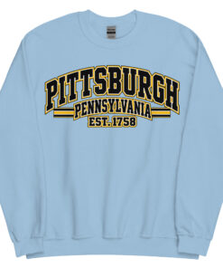 Pittsburgh Pennsylvania Varsity Sweatshirts Jumpers