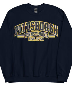 Pittsburgh Pennsylvania Varsity Sweatshirts Jumpers