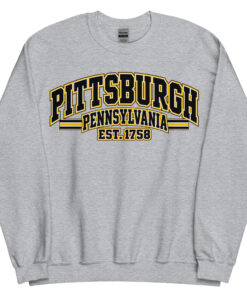Pittsburgh Pennsylvania Varsity Sweatshirts Jumpers
