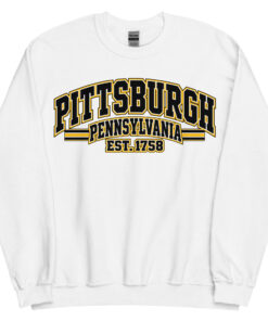Pittsburgh Pennsylvania Varsity Sweatshirts Jumpers