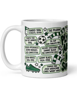 Plymouth Argyle Mug No1 Supporter Gift Mugs