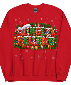 Rude Christmas Jumpers Jingle Bellend Jumper