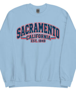 Sacramento California Varsity Sweatshirts College Style