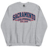 Sacramento California Varsity Sweatshirts College Style