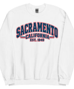Sacramento California Varsity Sweatshirts College Style