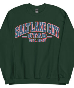Salt Lake City Utah Varsity Sweatshirts Jumpers