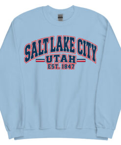 Salt Lake City Utah Varsity Sweatshirts Jumpers