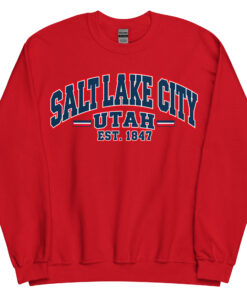 Salt Lake City Utah Varsity Sweatshirts Jumpers