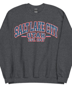 Salt Lake City Utah Varsity Sweatshirts Jumpers