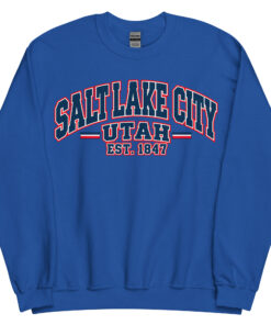 Salt Lake City Utah Varsity Sweatshirts Jumpers