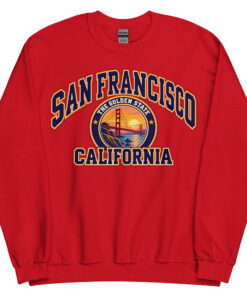 San Francisco California State Varsity Sweatshirts College