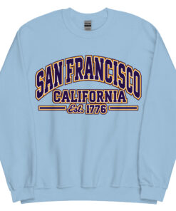 San Francisco California Varsity Sweatshirts College Jumper