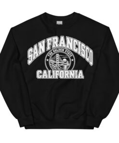 San Francisco California Varsity Sweatshirts College Style