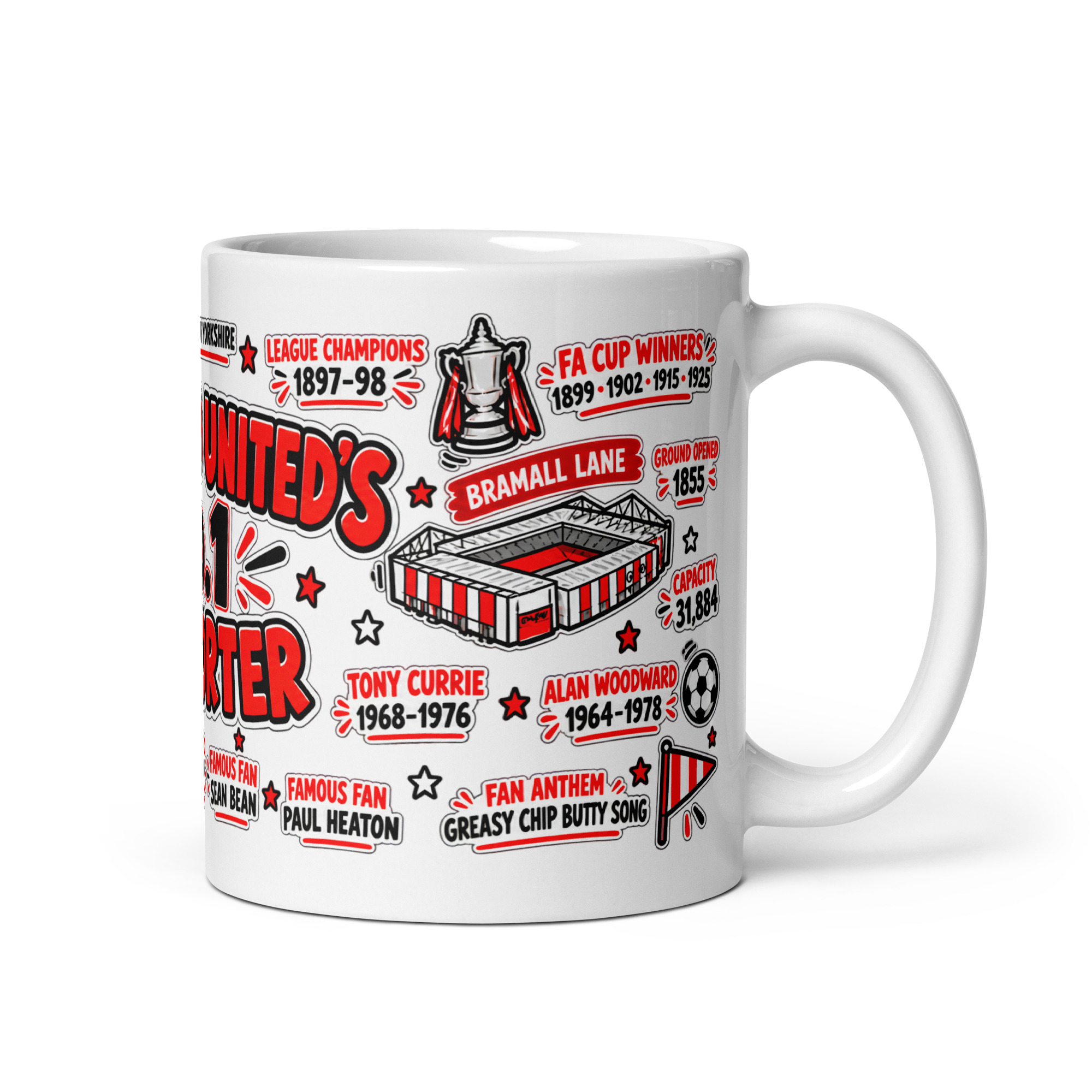 Sheffield United FC No1 Supporter Mug