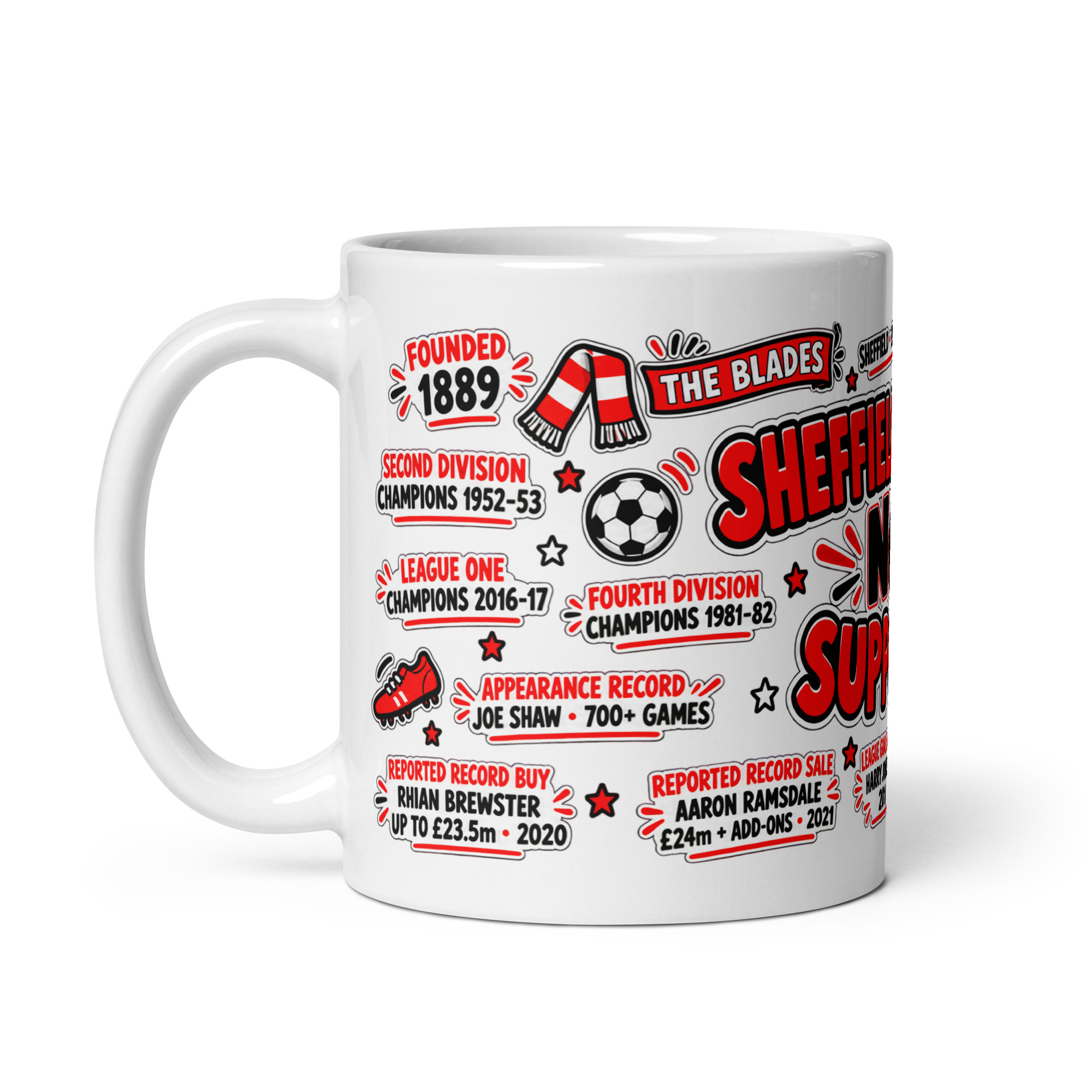 Sheffield United FC No1 Supporter Mug