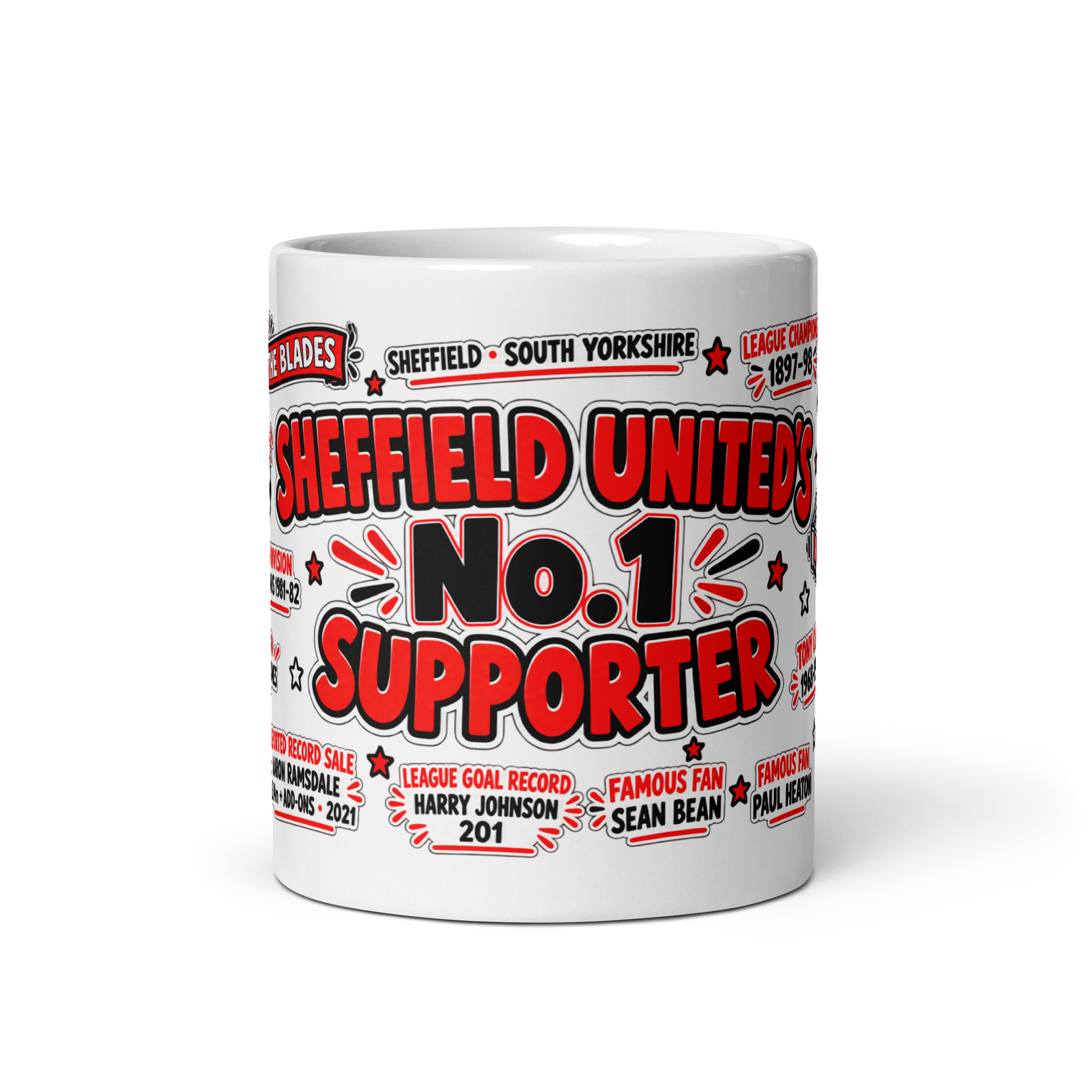 Sheffield United FC No1 Supporter Mug