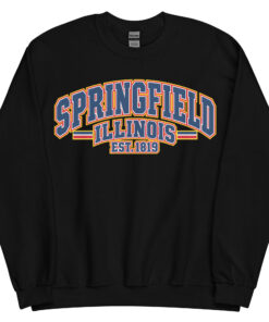 Springfield Illinois Varsity Sweatshirts Jumpers