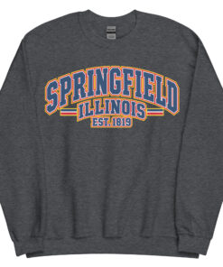 Springfield Illinois Varsity Sweatshirts Jumpers