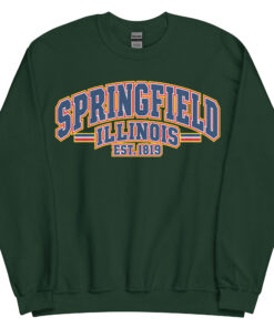 Springfield Illinois Varsity Sweatshirts Jumpers