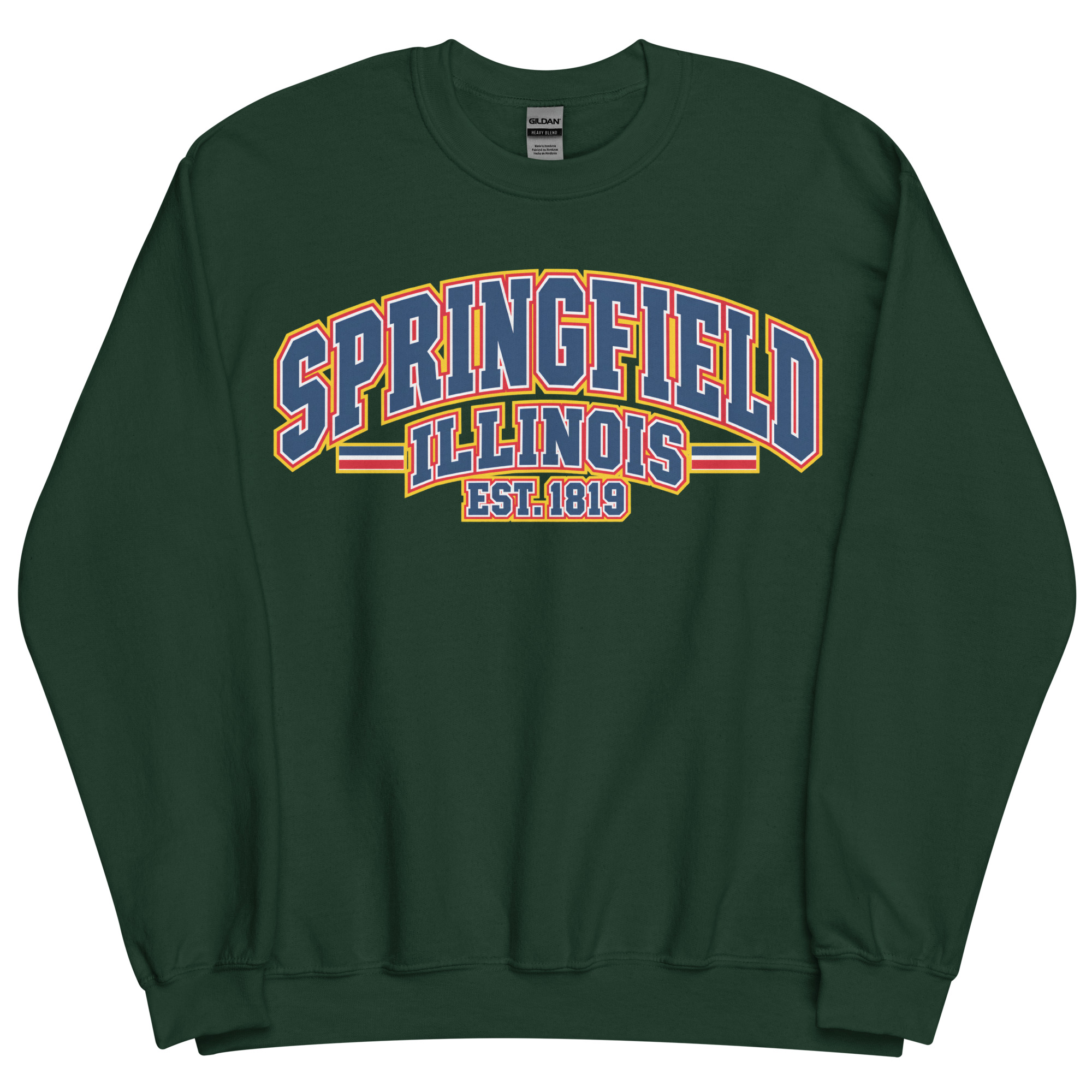 Springfield Illinois Varsity Sweatshirts Jumpers