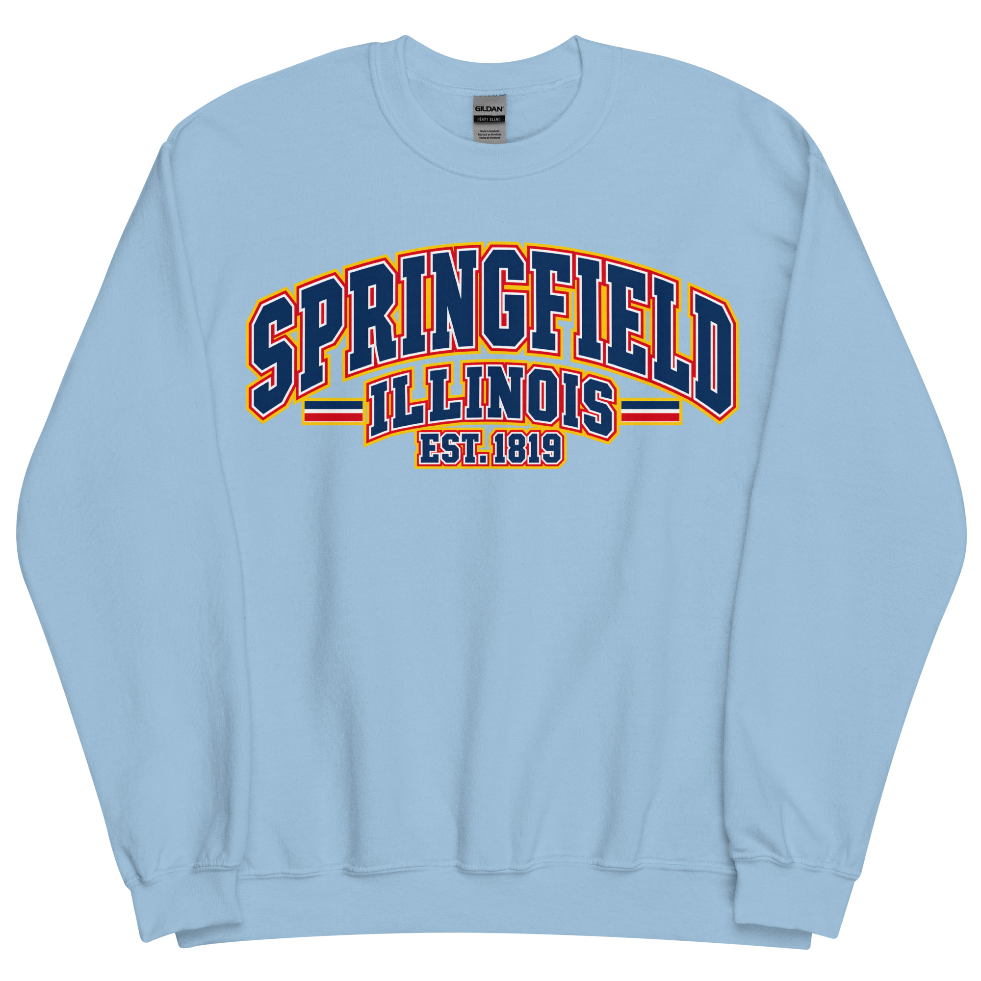 Springfield Illinois Varsity Sweatshirts Jumpers