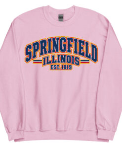 Springfield Illinois Varsity Sweatshirts Jumpers