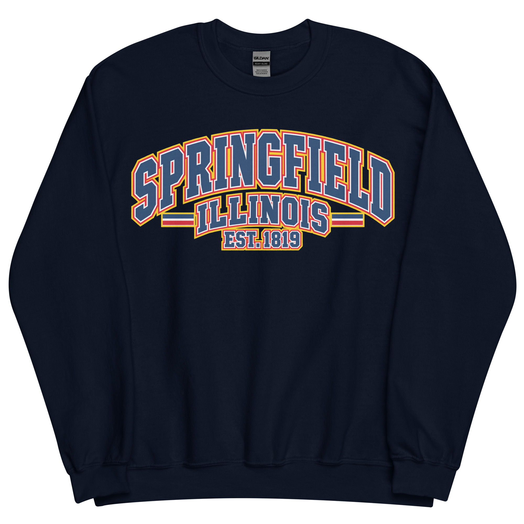 Springfield Illinois Varsity Sweatshirts Jumpers
