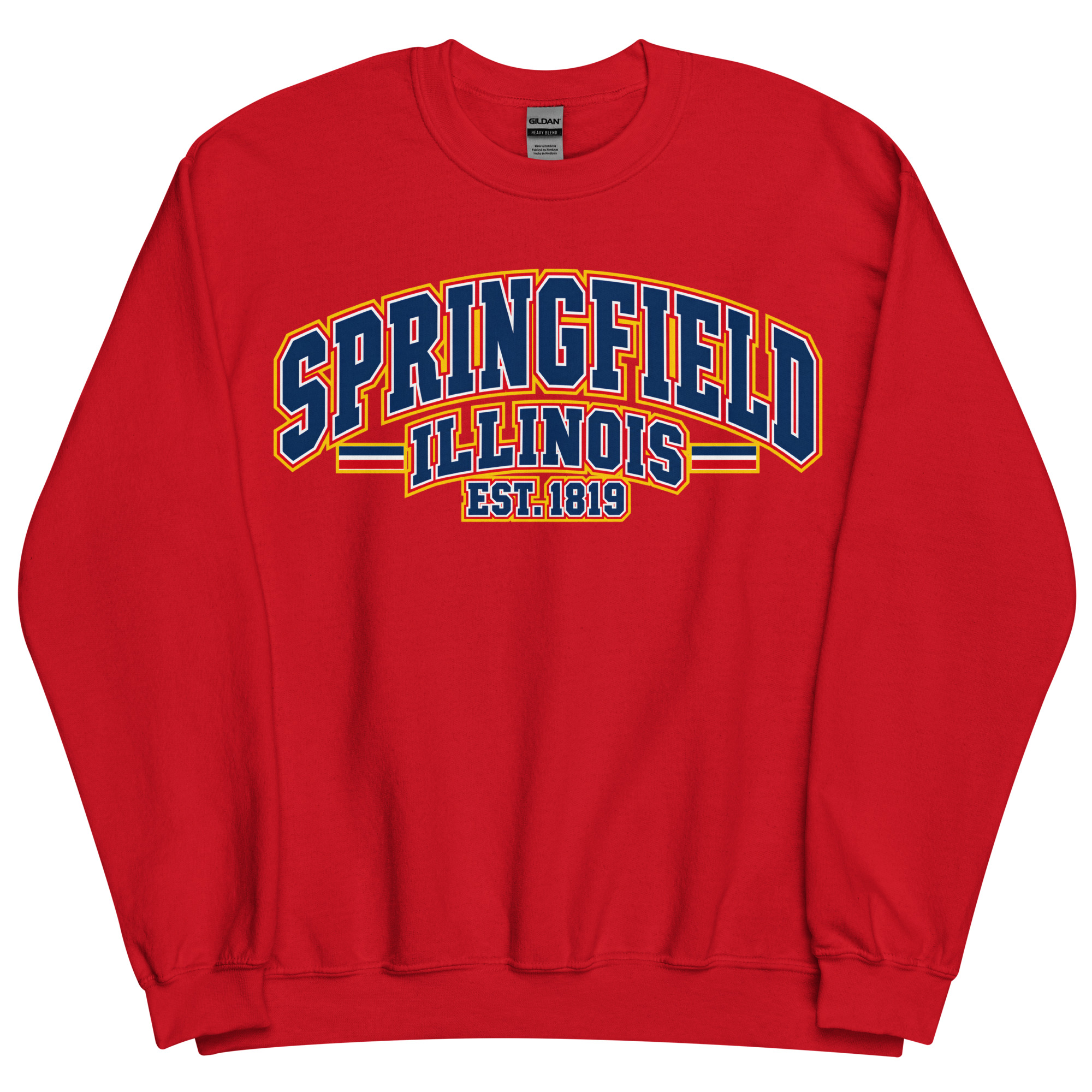 Springfield Illinois Varsity Sweatshirts Jumpers