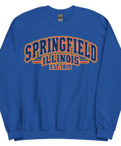 Springfield Illinois Varsity Sweatshirts Jumpers - Image 8