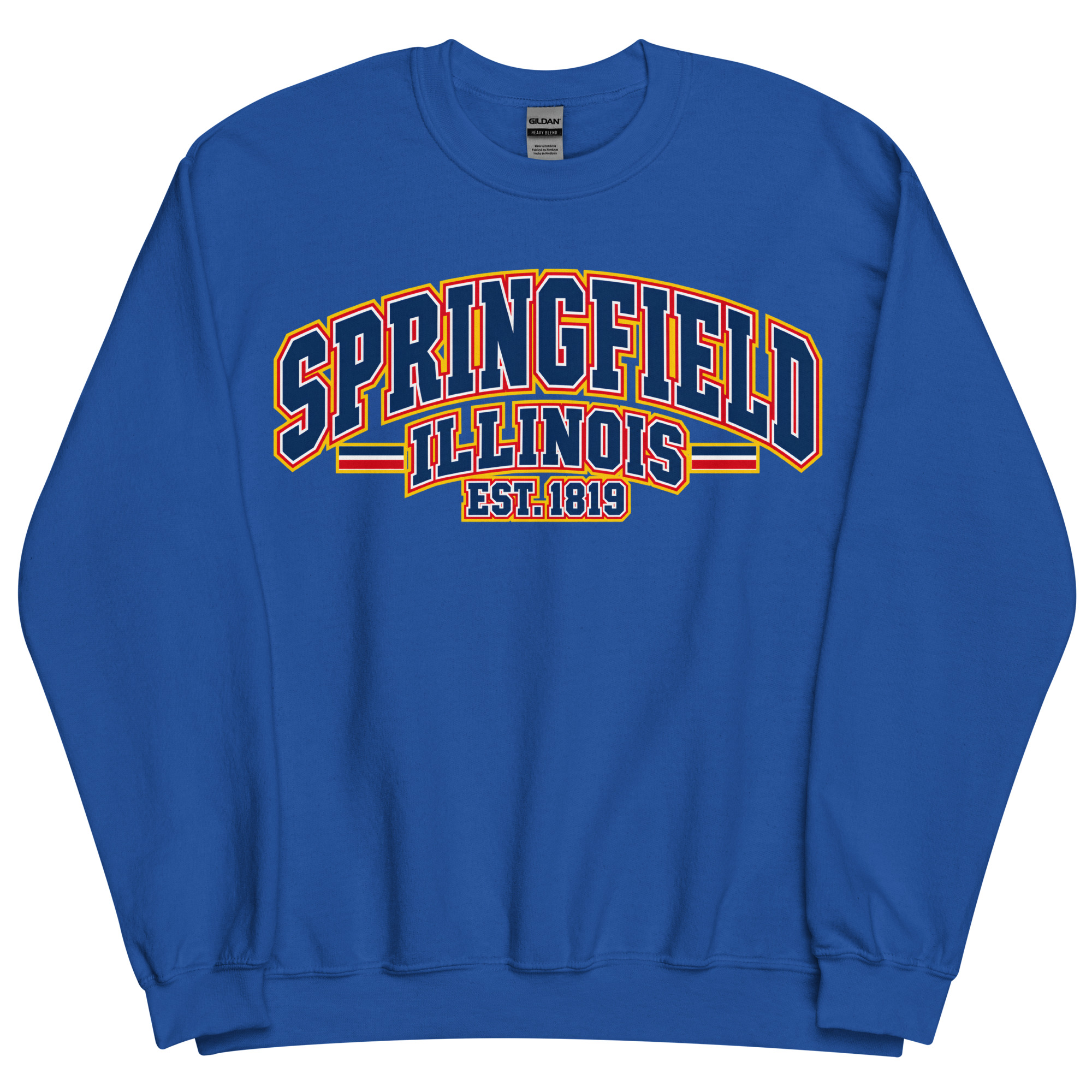 Springfield Illinois Varsity Sweatshirts Jumpers - Image 8