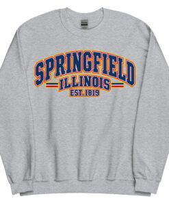 Springfield Illinois Varsity Sweatshirts Jumpers