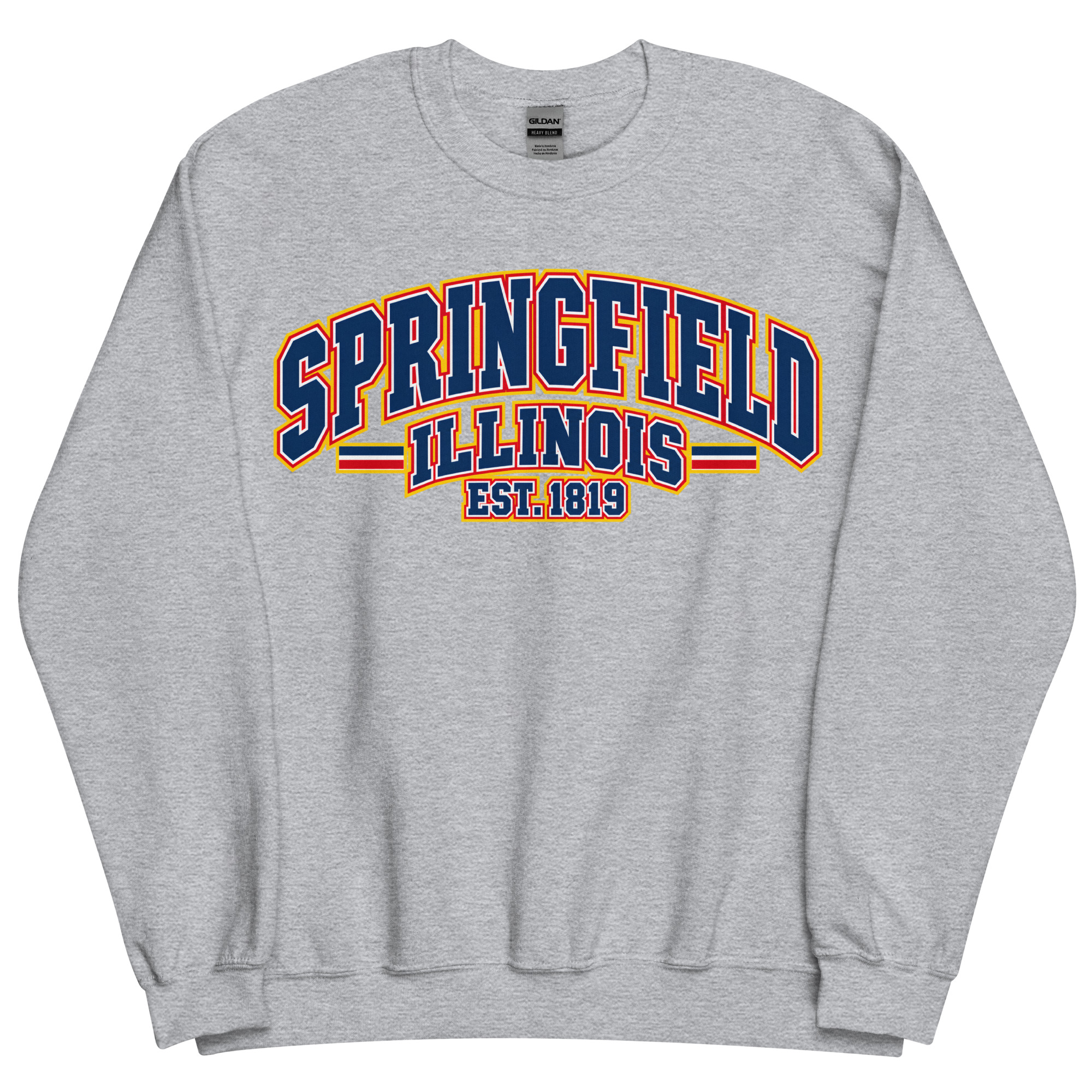 Springfield Illinois Varsity Sweatshirts Jumpers