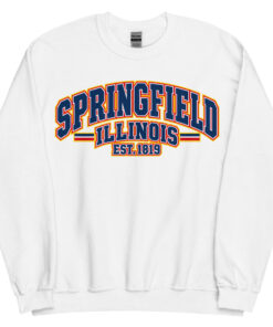 Springfield Illinois Varsity Sweatshirts Jumpers