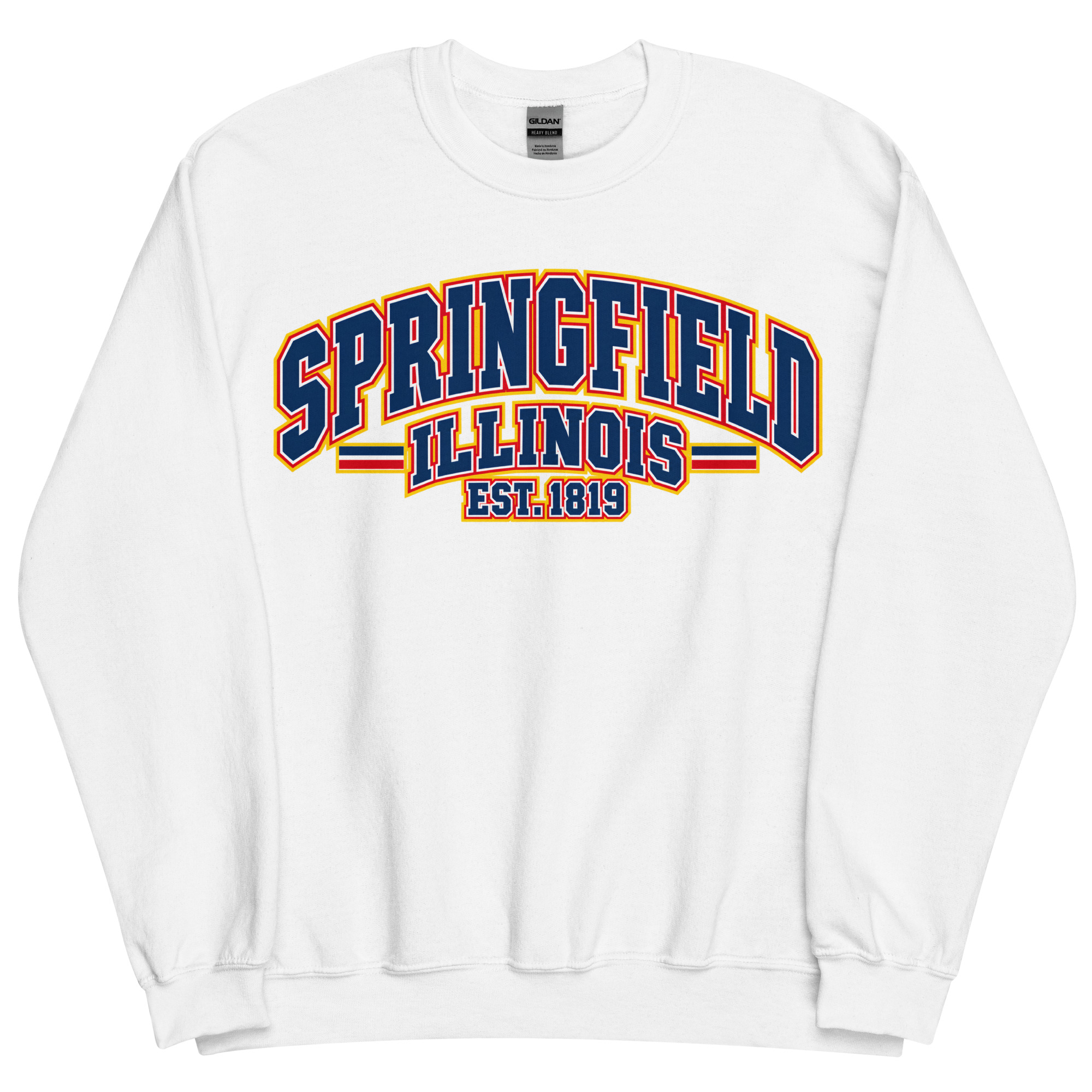 Springfield Illinois Varsity Sweatshirts Jumpers