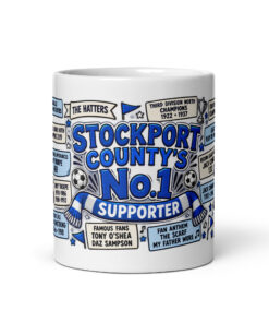 Stockport County Mug No1 Supporter Gift Mugs
