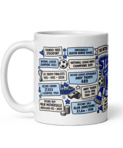 Stockport County Mug No1 Supporter Gift Mugs