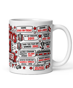 Stoke City Mug No1 Supporter Gift Mugs