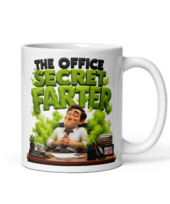 The Office Secret Farter Funny Gift Mugs For Him