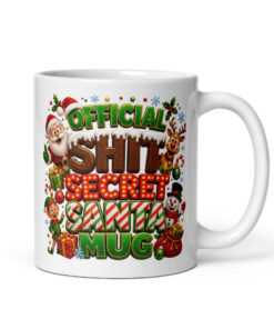 The Official Shit Secret Santa Gift Mug
