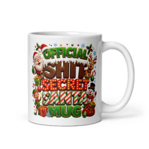 The Official Shit Secret Santa Gift Mug